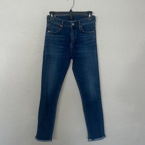 Citizens of Humanity Rocket Crop High Rise Skinny Jeans